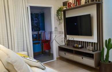 Imagem: O apartamento possui 2 Dormitórios, 2 Banheiros, 2 Vagas na