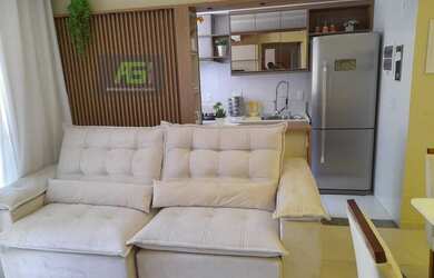 Imagem: O apartamento possui 2 Dormitórios, 2 Banheiros, 1 Vaga na