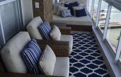 Imagem 2: Apartamento para venda possui 189 metros quadrados com 4 quartos em Ponta da Praia - Santo