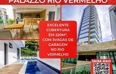 Imagem 1: Palazzo Rio Vermelho, 3 suítes em 220m² com 3 vagas no Rio Vermelho...