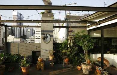 Imagem: O apartamento na cobertura possui 4 Dormitórios, 2 Banheiros