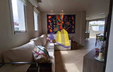 Imagem: O apartamento na cobertura possui 3 Dormitórios, 2 Banheiros