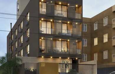 Imagem: O apartamento possui 1 Dormitório, 1 Banheiro, 33m² de Área