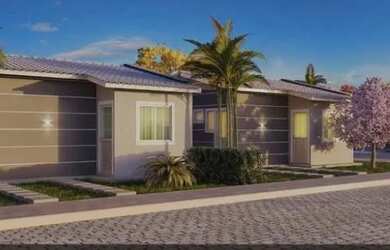 Imagem: A casa possui 2 Dormitórios, 2 Banheiros, 2 Vagas na garagem