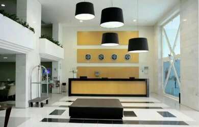 Imagem: O studio possui 1 Dormitório, 1 Banheiro, 1 Vaga na garagem