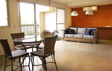 Imagem: O apartamento na cobertura possui 3 Dormitórios, 5 Banheiros