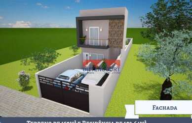 Imagem: A casa à venda possui 3 Dormitórios, 1 Banheiro, 2 Vagas na