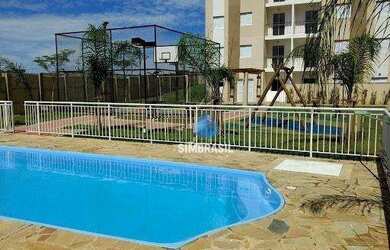 Imagem: O apartamento possui 2 Dormitórios, 1 Banheiro, 1 Vaga na garagem