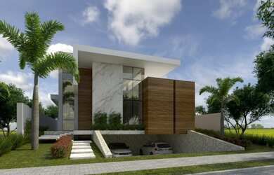 Imagem: A casa em condomínio possui 3 Dormitórios, 4 Banheiros, 5