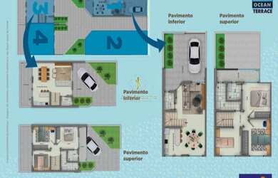Imagem 2: Sobrado RESIDENCIAL em GUARATUBA - PR, Balneário Eliane