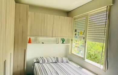 Imagem: O apartamento possui 2 Dormitórios, 1 Banheiro, 46m² de Área