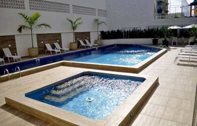 Imagem: O apartamento possui 2 Dormitórios, 2 Banheiros, 1 Vaga na