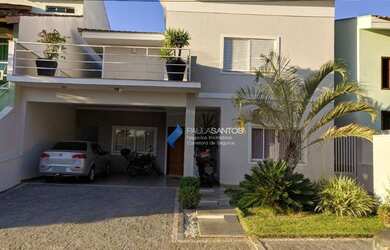 Imagem: A casa em condomínio possui 4 Dormitórios, 5 Banheiros, 4