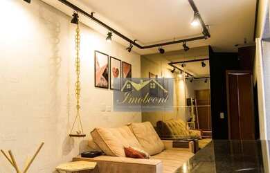 Imagem: O apartamento possui 2 Dormitórios, 1 Banheiro, 1 Vaga na garagem