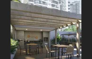 Imagem: O apartamento possui 2 Dormitórios, 1 Banheiro, 1 Vaga na garagem