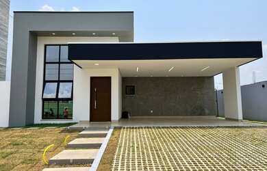 Imagem: A casa em condomínio possui 3 Dormitórios, 4 Banheiros, 2