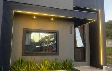 Imagem: A casa em condomínio possui 3 Dormitórios, 2 Banheiros, 1