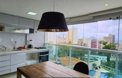 Imagem: O apartamento possui 1 Dormitório, 1 Banheiro, 1 Vaga na garagem