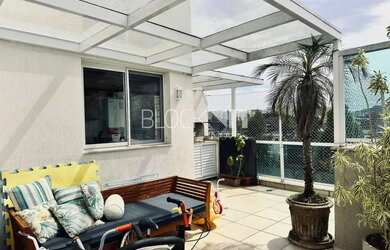 Imagem: O apartamento na cobertura possui 3 Dormitórios, 3 Banheiros