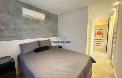 Imagem 15: Casa Sobreposta Alta a Venda 3 Suítes Churrasqueira Marapé Santos SP