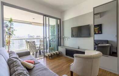 Imagem: O apartamento possui 2 Dormitórios, 3 Banheiros, 2 Vagas na