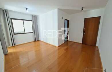 Imagem: O apartamento possui 1 Dormitório, 2 Banheiros, 1 Vaga na garagem