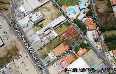 Imagem: O terreno possui 800m² de Área e está localizado em Quintas