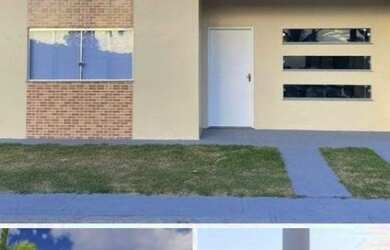 Imagem: A casa possui 2 Dormitórios, 1 Banheiro, 1 Vaga na garagem