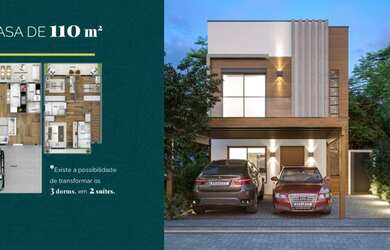 Imagem 2: Lançamento com conceito inédito no URBANOVA: sobrados prontos de 110 a 134m2 em área de pr