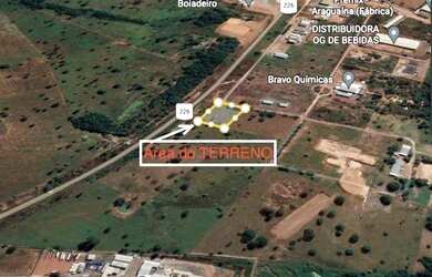 Imagem: O terreno possui 6.957m² de Área e está localizado em Jardim