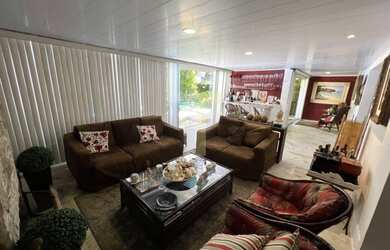 Imagem 6: CASA MARAMAR RECREIO. Piscina, Churrasqueira, Área de serviçoeLareira