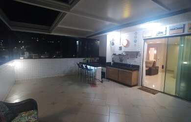 Imagem: O apartamento na cobertura possui 3 Dormitórios, 2 Banheiros