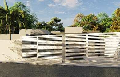 Imagem: A casa possui 2 Dormitórios, 1 Banheiro, 1 Vaga na garagem