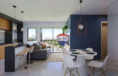 Imagem: O apartamento possui 2 Dormitórios, 2 Banheiros, 1 Vaga na