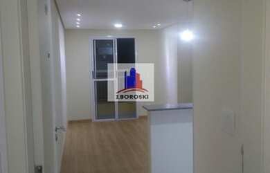 Imagem: O apartamento possui 2 Dormitórios, 1 Banheiro, 1 Vaga na garagem