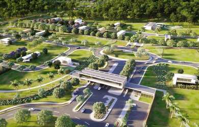 Imagem 2: Lote 749,49m² esquina venda Condomínio PLATEAU D OR- Goiânia - GO