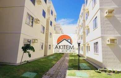 Imagem: O apartamento possui 2 Dormitórios, 1 Banheiro, 1 Vaga na garagem