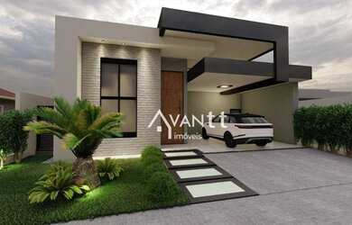 Imagem: A casa em condomínio possui 3 Dormitórios, 4 Banheiros, 2