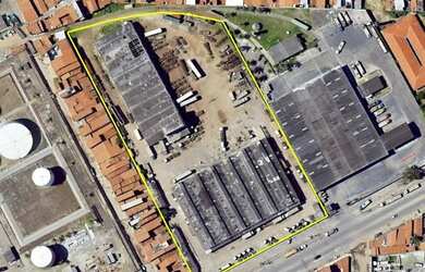 Imagem: O terreno possui 20.844m² de Área e está localizado em Cais