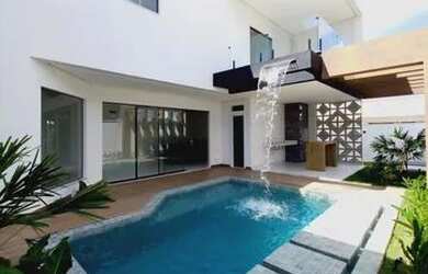 Imagem 3: Linda Casa Duplex no Passaredo 4 Suites Piscina c Cascata