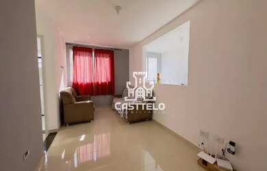 Imagem: O apartamento possui 2 Dormitórios, 1 Banheiro, 1 Vaga na garagem