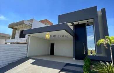 Imagem: A casa em condomínio possui 3 Dormitórios, 4 Banheiros, 2