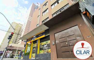 Imagem: O apartamento possui 1 Dormitório, 1 Banheiro e 28m² de Área