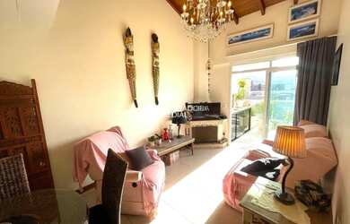 Imagem: O apartamento na cobertura possui 2 Dormitórios, 3 Banheiros