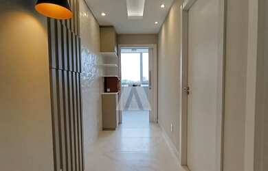 Imagem 2: Sala comercial mobiliada, com 2 cômodos e 1 lavabo. localizada no bairro...