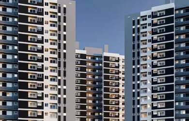 Imagem: O apartamento possui 2 Dormitórios, 2 Banheiros, 1 Vaga na