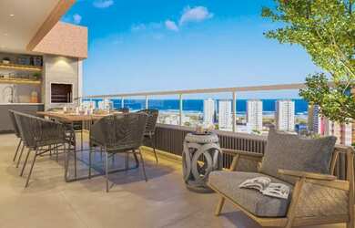 Imagem: O apartamento possui 3 Dormitórios, 4 Banheiros, 2 Vagas na