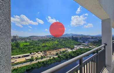 Imagem: O apartamento na cobertura possui 2 Dormitórios, 2 Banheiros