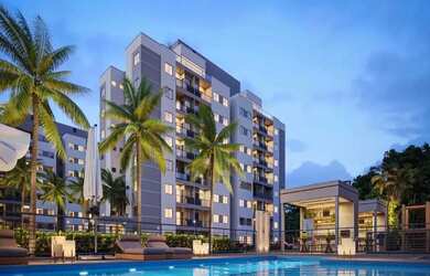 Imagem: O apartamento possui 3 Dormitórios, 2 Banheiros, 61m² de Área