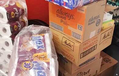 Imagem: O depósito está localizado em Jardim Acácia, Feira de Santana